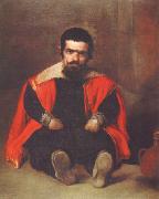 Diego Velazquez Portrait d'un nain assis a Terre aupres d'une cruche (don Sebastian de Morra) (df02)